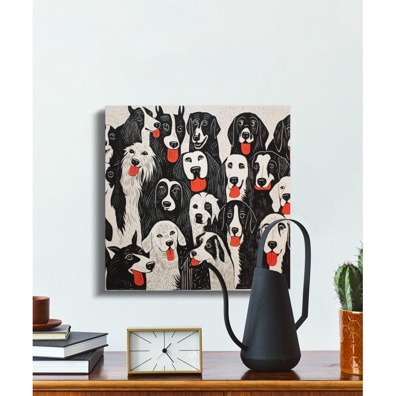 Palomo Wrapped Canvas Print Set, 32x32