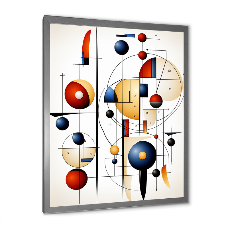 Secret of the Universe, géométrie minimale - art mural moderne sur toile géométrique, H 44 po x l 34 po x P 1,5 po