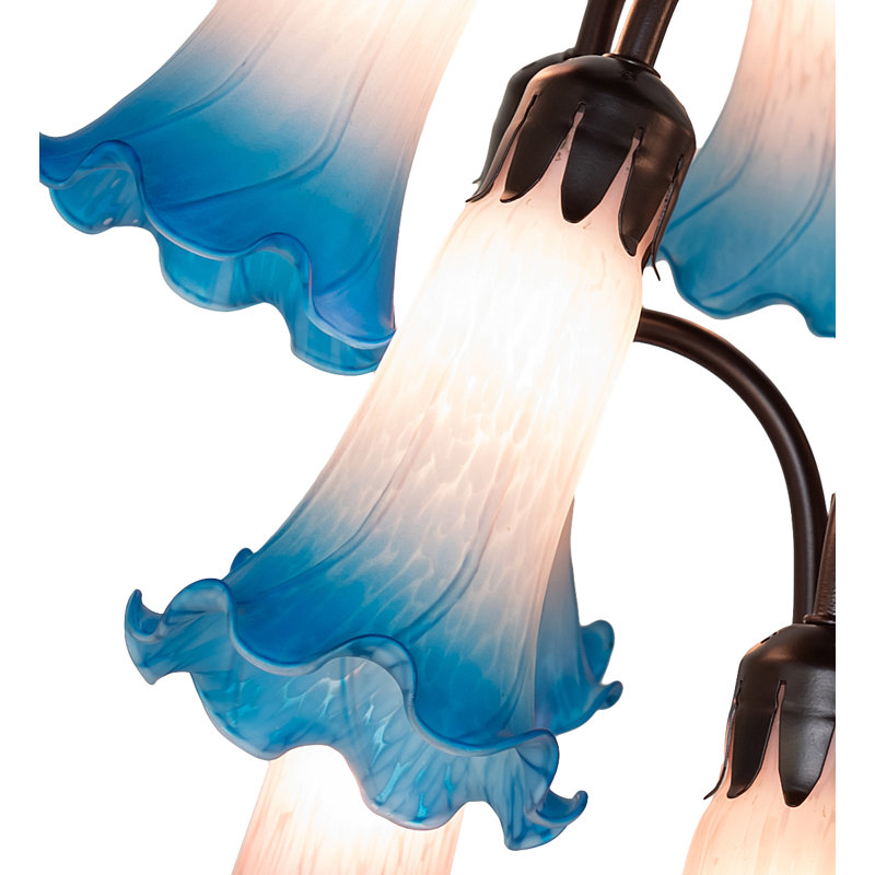 Bueche Tree Floor Lamp, Pink/Blue