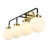 Claudio Contemporary Transitional Iron/Glass LED Vanity Light-44772488-119338795-44772490