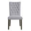 Chaise d'appoint rembourrée (ensemble de 2)