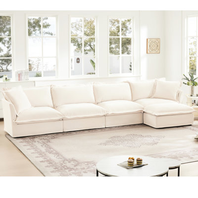 Chenille Fabric 3 Sectional With Detachable Covers And Spacious Seating Comfortable Removable For A Clean Fresh Look