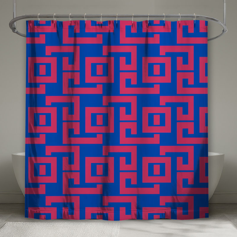 Rideaux de douche Blue, L 70 po x H 84 po