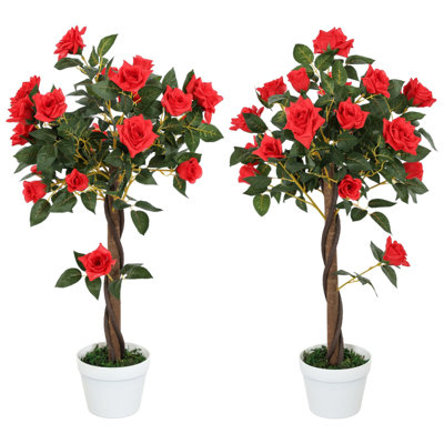 Rose Arrangement in Pot