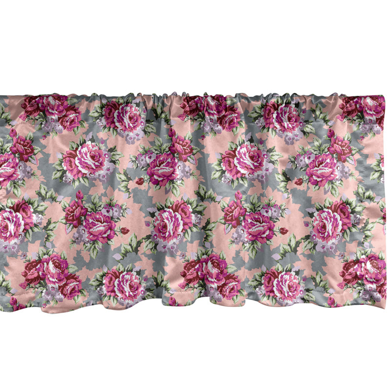 Ensemble de 2 cantonnières Ambesonne Spring, L 54 po x L 12 po