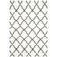 Tapis géométrique tissé à la main en laine / viscose / coton Rodgers-1888345755