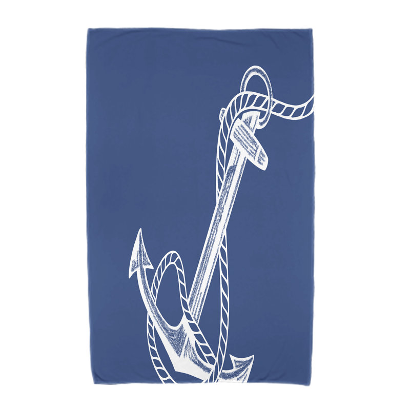 Serviette de plage Ludwig, Bleu