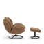Azura Swivel Accent Chair with Footstool-1936282107