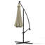 Seraphina 3m Cantilever Parasol with LED Light-672238575