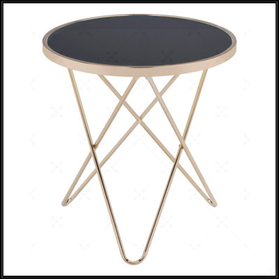Glass Top Round Table