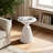 Cement Outdoor End Tables Side Table