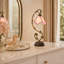 Lampe de table style Tiffany Flora