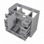 Meuble-lavabo 36 po sans lavabo, base d'armoire seulement, six tiroirs, diviseur de tiroir multifonctionnel, tablette réglable-120330070