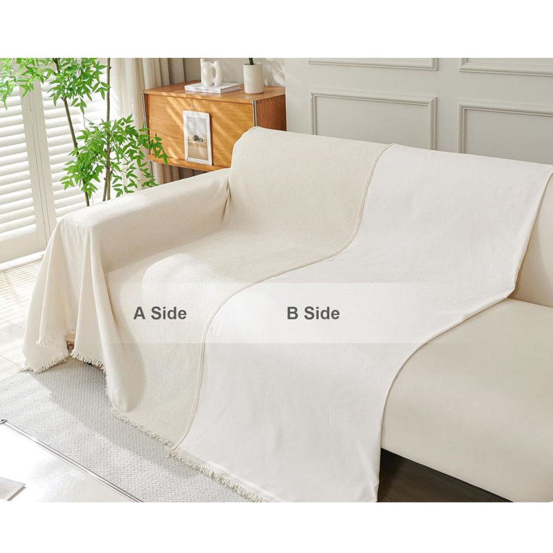 Sofa Slipcover, Beige