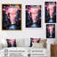 Abstract Northern Pink Luminous Night 3 - Northern Lights Wall Art-347733808-347733811