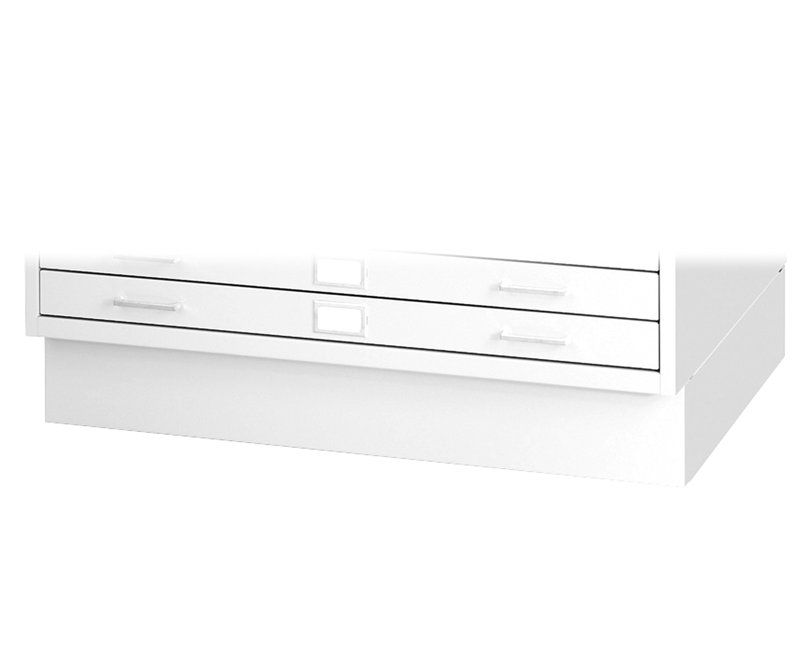 Base de classeur - BASE SEULEMENT, Noir, Base basse fermée, Pour draps de 30 po x 42 po
