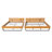 PINE WOOD BED FRAME KING SIZE-1270163486