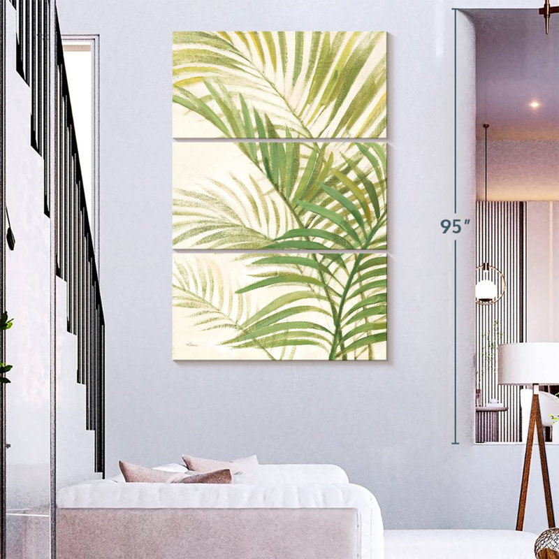 Harnek Palms I Bright, H 32 po x l 20 po