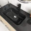 36'' Particle Board Wall-Mounted Bathroom Vanity With Top In Evita Oak