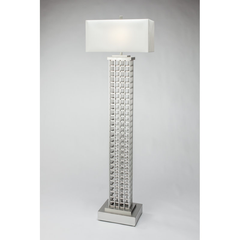 74'' Polished Traditional Floor Lamp