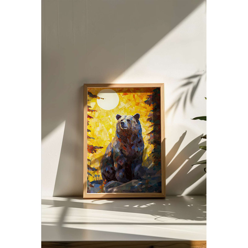 Decorative Framed MDF Painting