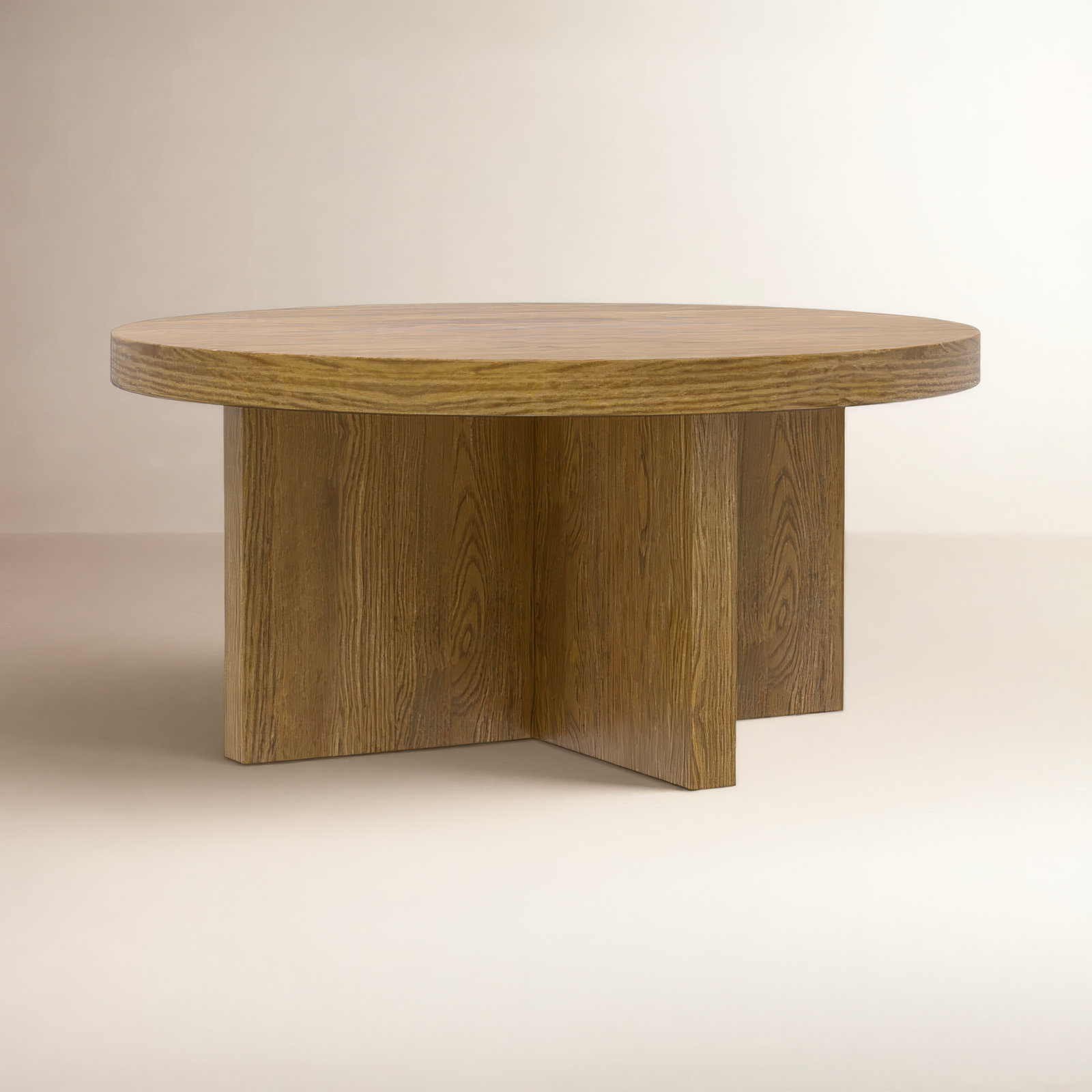 Crosby 36" Coffee Table, Oak