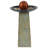 Dornes Decorative Copper Orb Slate Outdoor Water Fountain