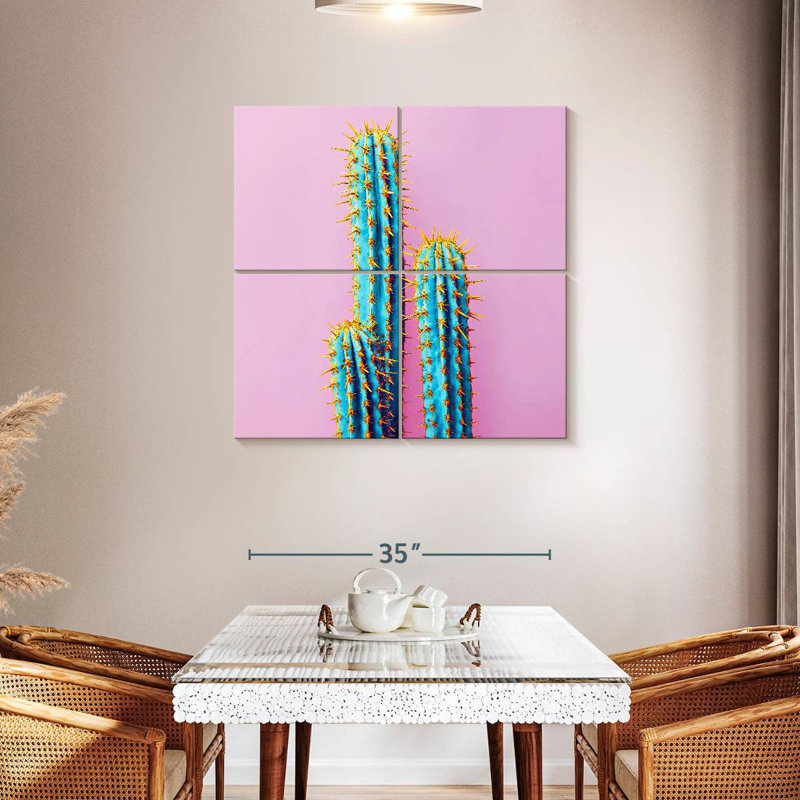 Harnek Neon Cactus, H 38 po x l 38 po