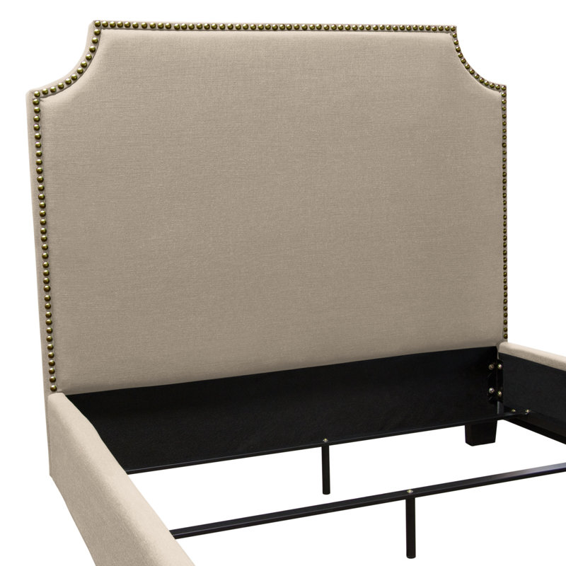 Upholstered Standard Bed, King