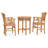 Round 2 - Person Teak Dining Set