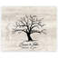 Livre d'or sur fond d'empreintes d'arbres-51880472