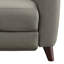Causeuse inclinable en cuir fleur Chinook