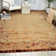 Tapis beige / rouge à motif floral Tibbett