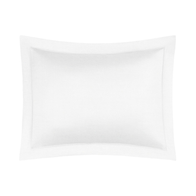 Provenza Solid Color 100% Linen Sham, Standard, Light Natural