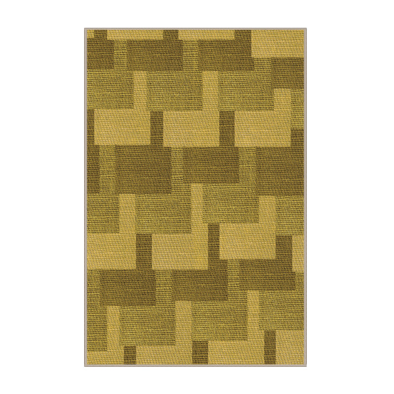 Tapis 100% à motif lavable à la machine 2989, Rectangle 2 pi x 3 pi