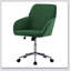Chaise de bureau ergonomique réglable TY avec base dorée, dossier et siège confortables pour une utilisation prolongée.