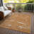 Sahari Orange Washable Indoor-Outdoor Rug - -2133494318