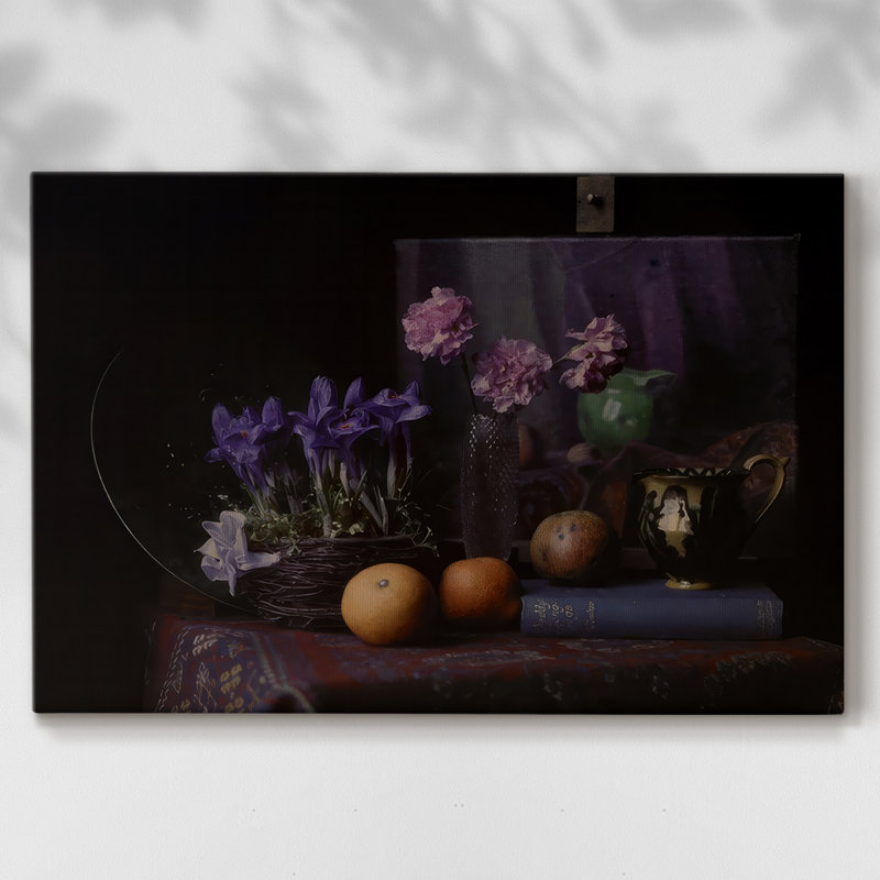 Moody Still Life V -Gallery Wraraped Cavas, 32 x 48