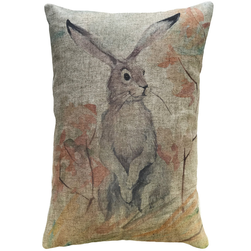 Linen Reversible Throw Pillow