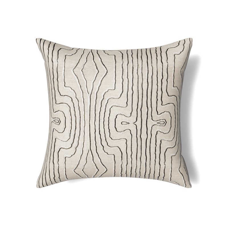 Contour Linen Square Pillow Cover & Insert