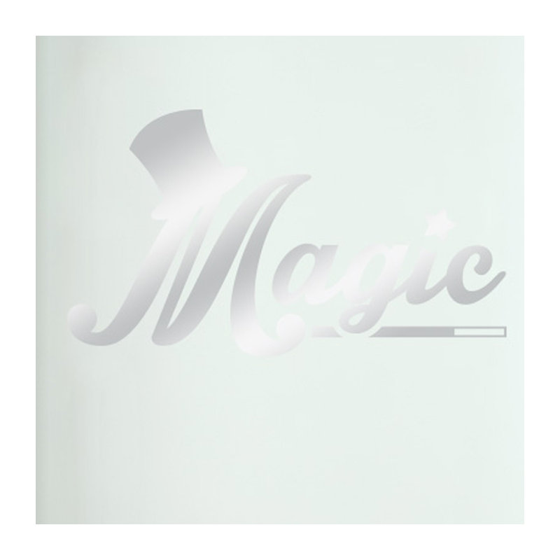 Wall Decal, Shiny Silver