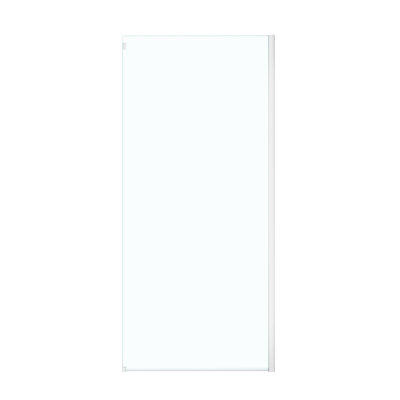 OVE Selby X P 74 po Panneau de douche H sans cadre en verre transparent noir