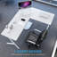 Bureau en forme de l Wadell