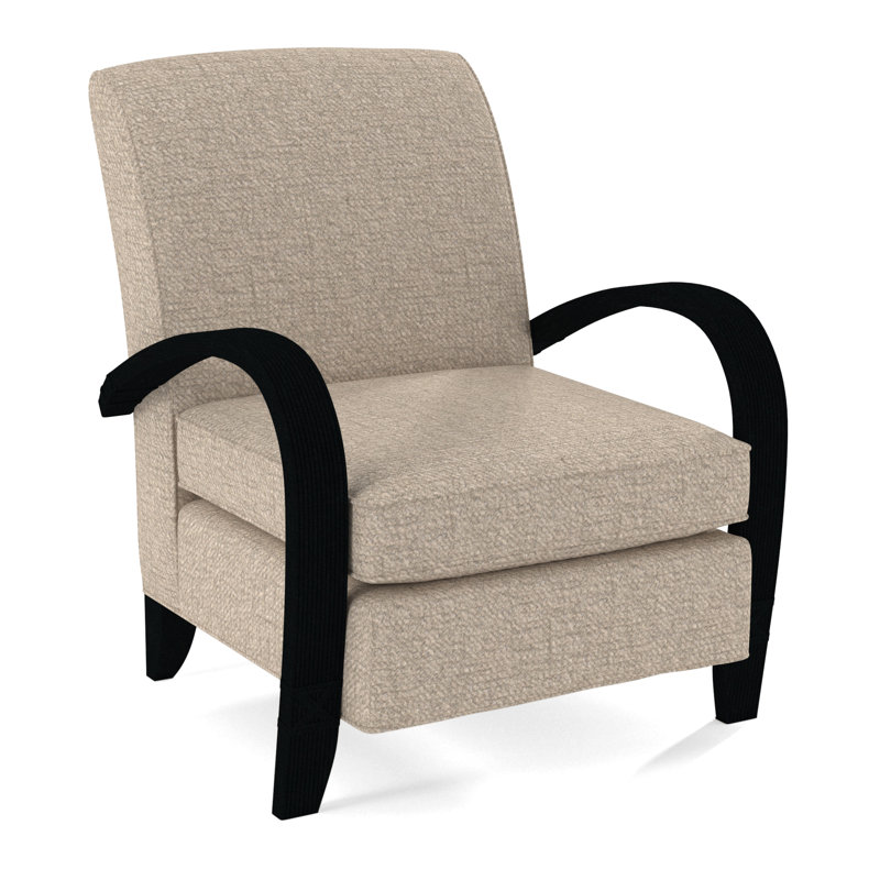 Vero Armchair, Ivory Crypton Performance; 0886-91, Black
