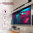 ProMounts Premium Universal Extended Overhead Ceiling Projector Mount, Supports up to 22lbs