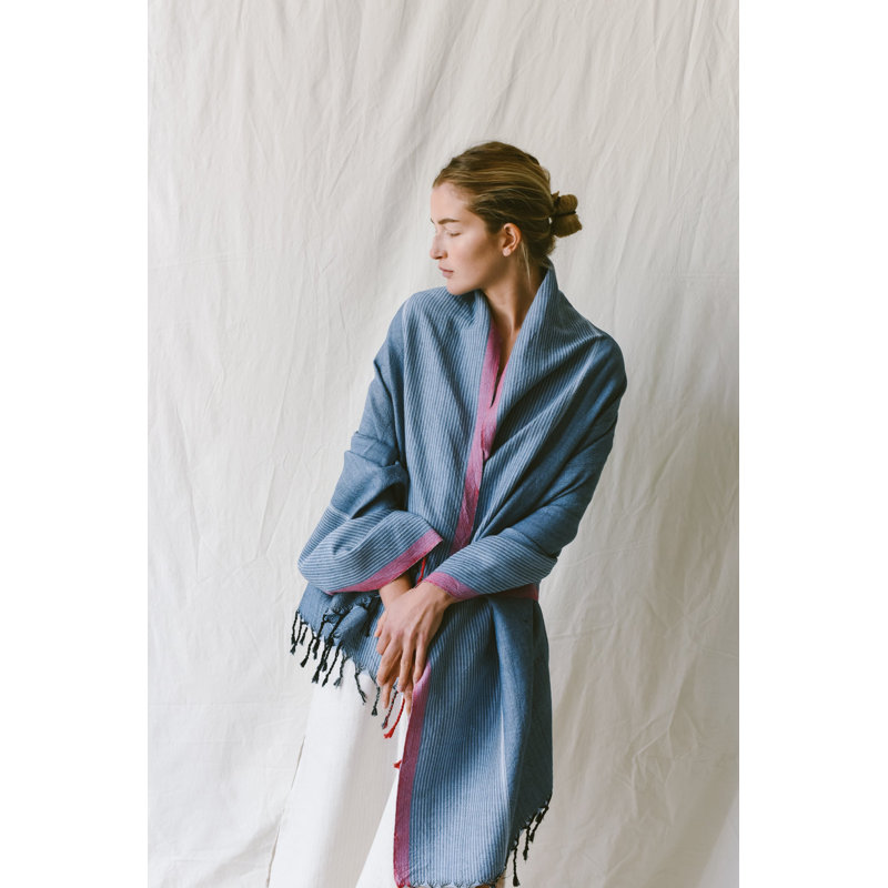 Serviette indigo Kendal