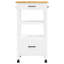Wood Bar Cart