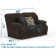 Jahlil 66'' Pillow Top Arms Reclining CAL117 Compliant Loveseat