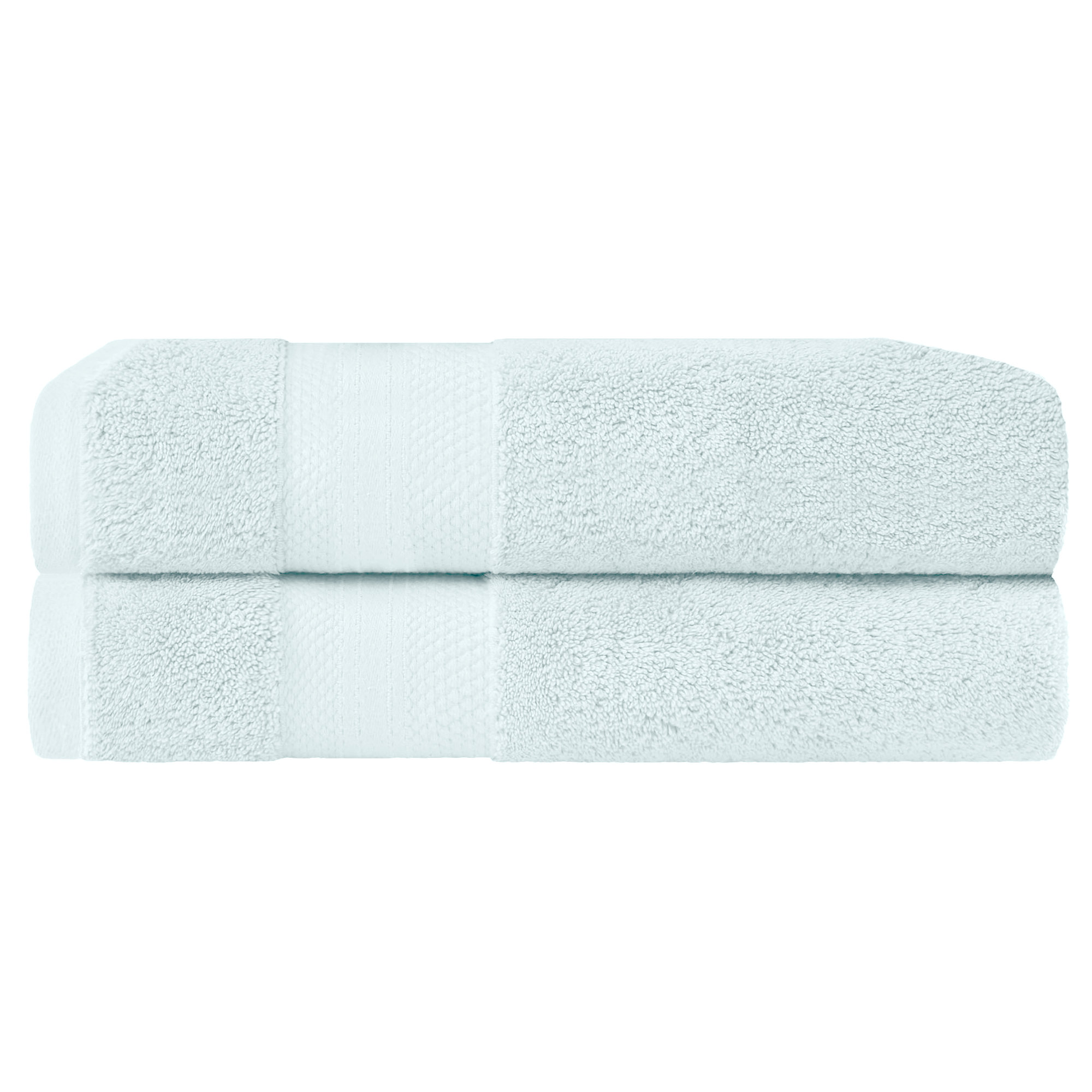 Finnian Ultra-Plush Heavyweight, 100% Turkish Towel Collection, Bath Sheets - 2 Pack, Dusty Aqua