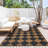 Diamond Outdoor Mats Plastic Straw Rug Outdoor Leisure Waterproof Carpet Garden Terrace Balcony Picnic Mat for Porch RV Deck Camping Backyard-87177047
